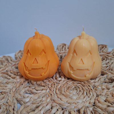 Świeca sojowa w kształcie dyni Halloween 🎃✨